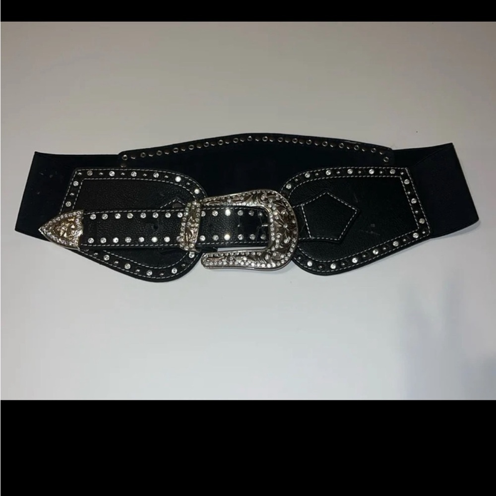 Rhinestone belt
